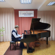 Patriks Rafaels Klūga (8. klavieru klase) – Atzinība