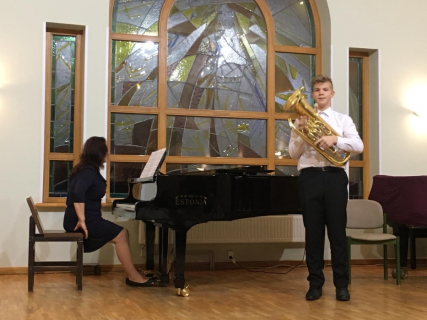 Everts Smudzis - eifonijs (6.klase), pedagogs Arturs Kloppe, 14.12.2018.