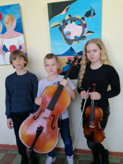 Stīgu trio - Roberts Bergs, Eduards Labucis, Estere Labuce