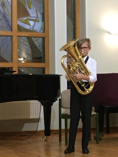 Jāzeps Mālnieks - eifonijs (4.klase), pedagogs Arturs Kloppe, 14.12.2018.