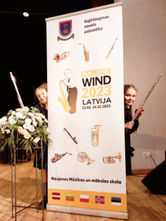Sandija Līva Liepiņa -  2. grupa 3. vieta 
 un Dārta Šuste 1. grupa 2. vieta