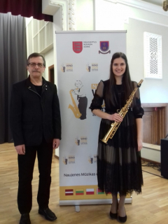 5.bilde- Zane Gerenberga GRAND PRIX III Starptautiskajā pūšaminstrumentu spēles jauno izpildītāju konkursā 