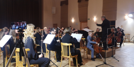 Jāzepa Vītola Latvijas Mūzikas akadēmijas simfoniskā orķestra koncerts 