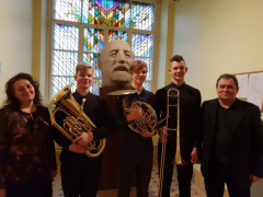 Jolanta Grase, Everts Smudzis, Egils Akaševs, Kristaps Līcītis, Arturs Kloppe 25.01.2019. JVLMA - konkursa 1. kārta