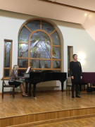 Vika Vogina (vokāls, 7.klase), pedagogs Diāna Vaice,14.12.2018.