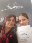 Marija Agate Paegle (4. čella spēles klase) –  ATZINĪBA  ar pedagoģi Graubiņu-Zviedri (kcm. Ieva Hartmane)