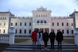 Kalvis Krīgers,  Arvis Kļaviņš, Zane Gerenberga, Lauris Vugulis un Andrejs Cepītis