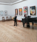 Ernests Rūdolfs Rijnieks un Jolanta Grase (Madonas Novadpētniecības un mākslas muzejs, 16.03.2019.)