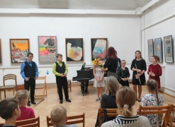 Koncerta dalībnieki (Madonas Novadpētniecības un mākslas muzejs, 16.03.2019.)