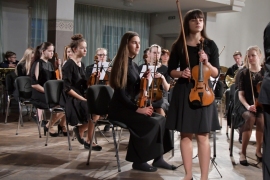 08.03.2019. Jēkabpils un Madonas Mūzikas skolu orķestru, kora un solistu sadraudzības koncerts Jēkabpils Tautas namā