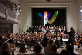 08.03.2019. Jēkabpils un Madonas Mūzikas skolu orķestru, kora un solistu sadraudzības koncerts Jēkabpils Tautas namā